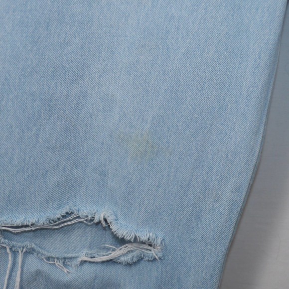 Asos Tall Ripped High Rise Mom Jeans Size W30L36 - Picture 5 of 12